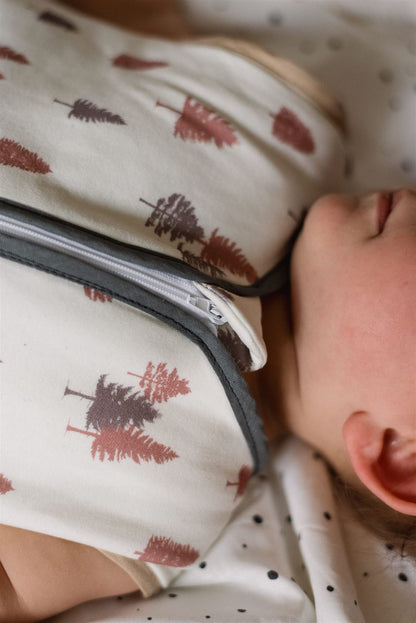 Pytel na spaní pro miminko "Sleepy" - PAPÍROVÝ střih / dvě verze 0 - 3 roky