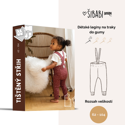 Sewing pattern &quot;Ami&quot; zip-up jumpsuit for children