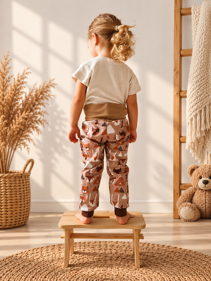 Easy Softshell/Outdoor Kids Pants Pattern