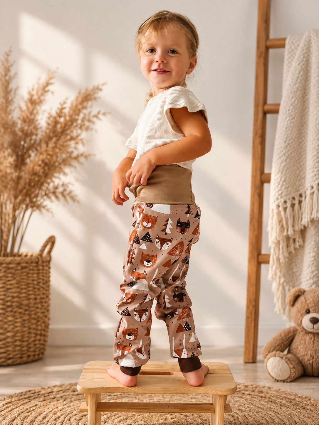 Střih na snadné softshellové kalhoty Easy vel. 62-134