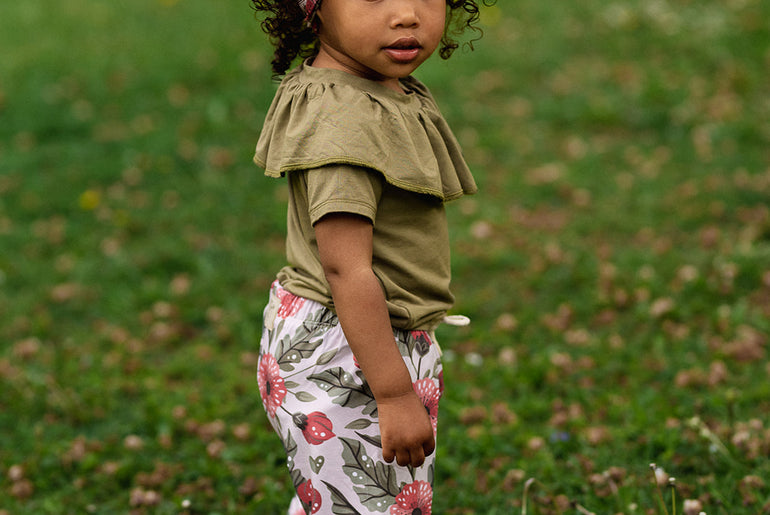 Sewing pattern for children's bermuda shorts 