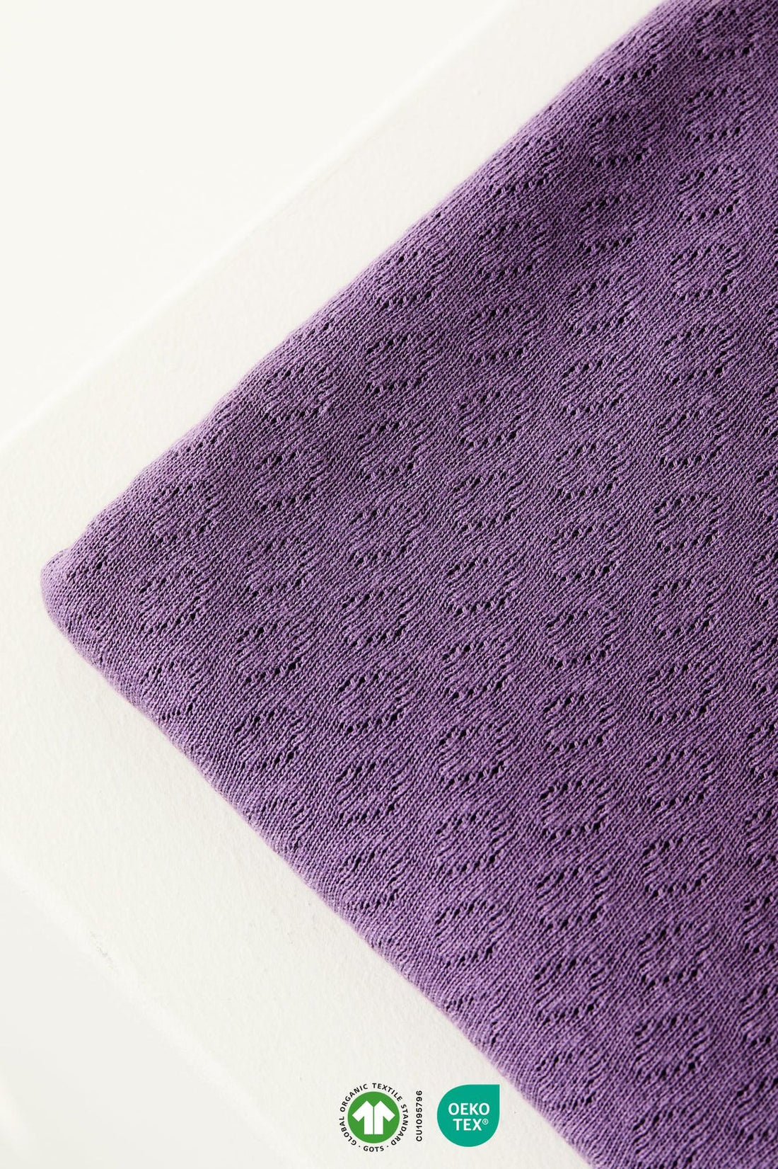 Bio úplet Pointelle Gem Mind the Maker - Violet