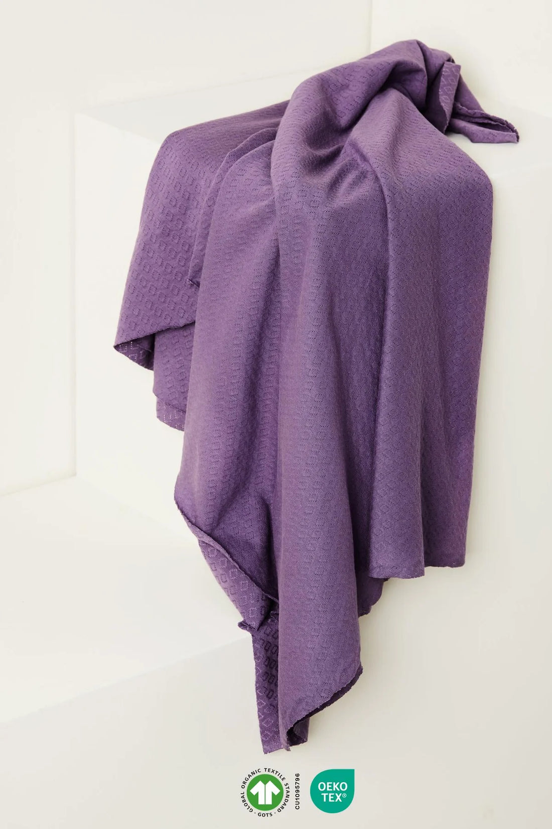 Bio úplet Pointelle Gem Mind the Maker - Violet