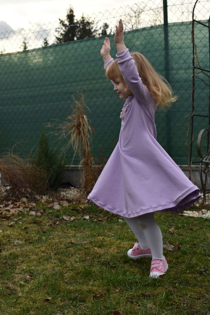 Olivia girl twirl dress