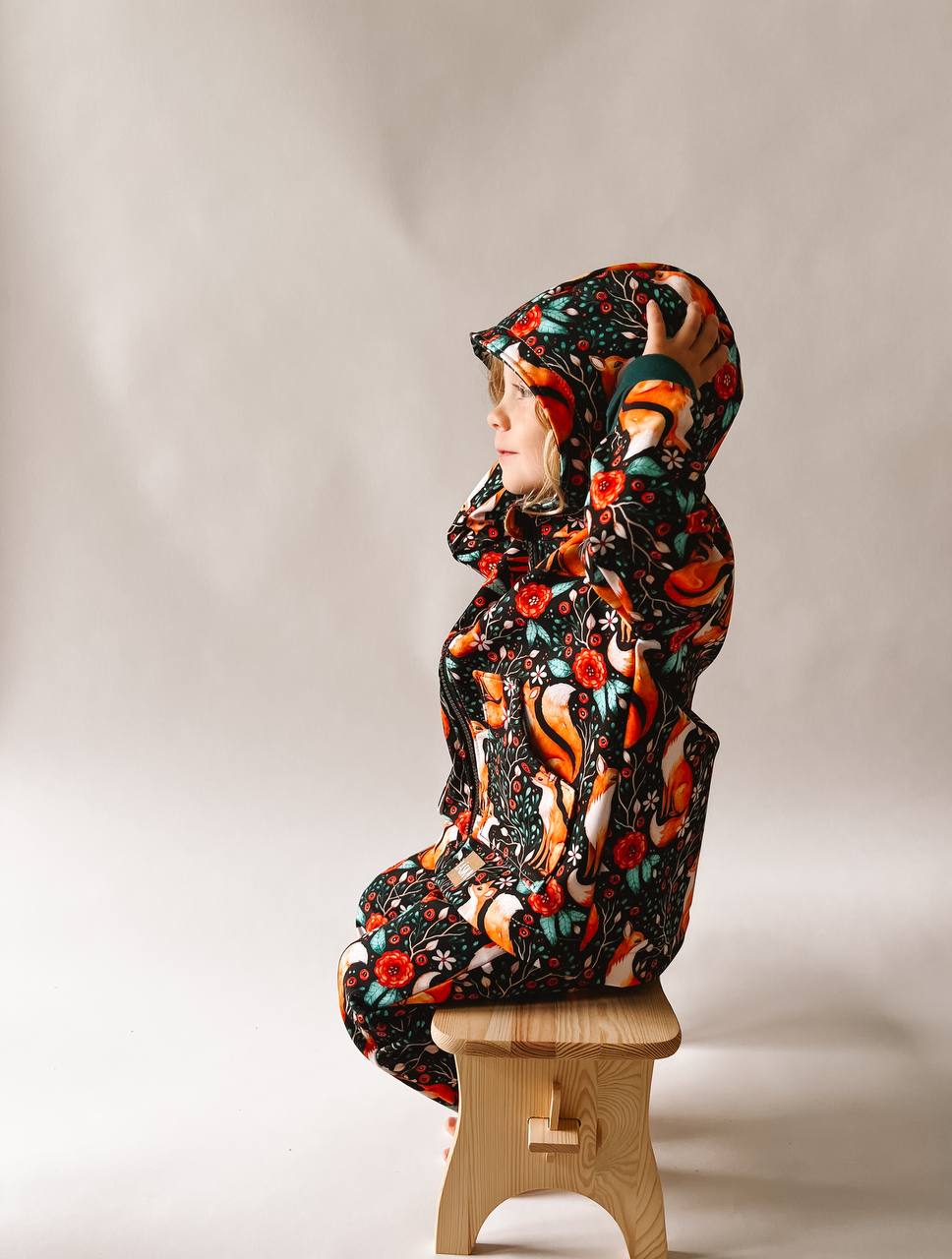 Sewing pattern &quot;Ami&quot; zip-up jumpsuit for children