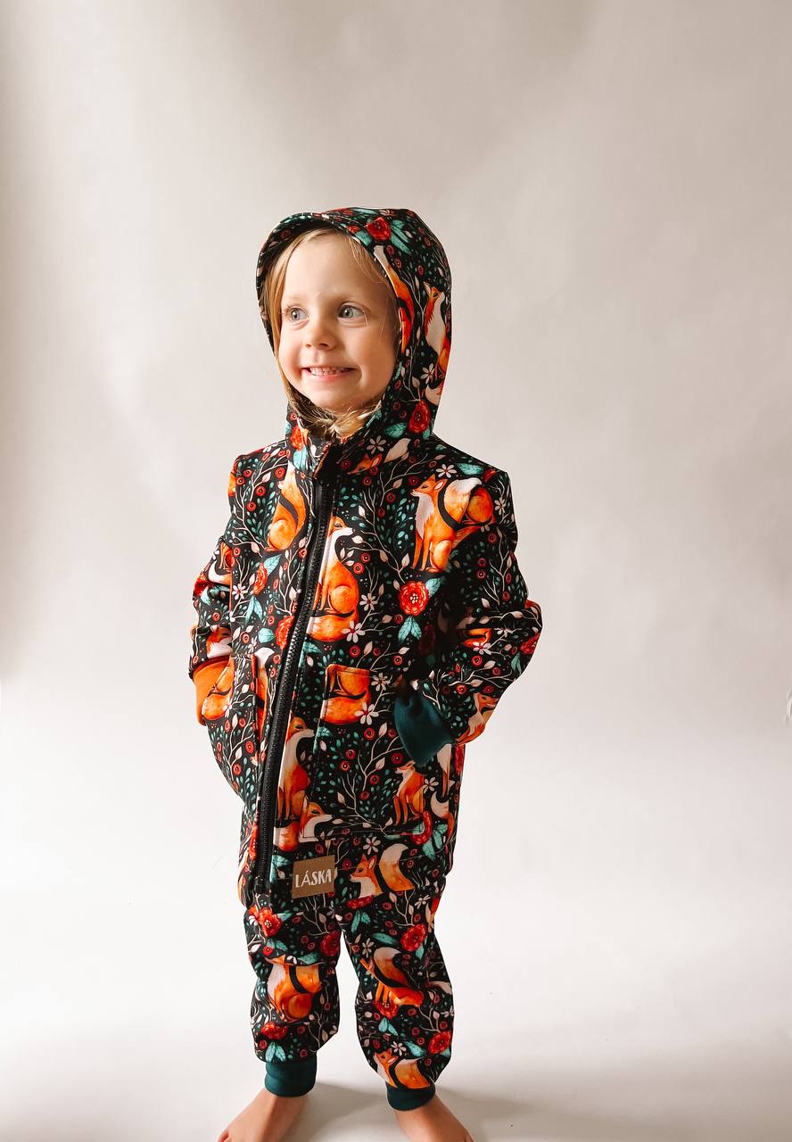 Sewing pattern &quot;Ami&quot; zip-up jumpsuit for children