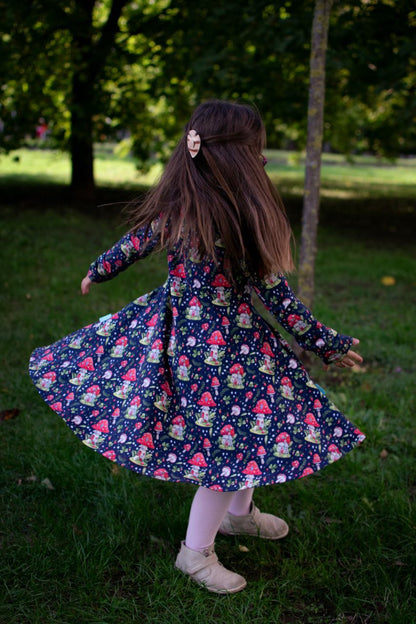 Olivia girl twirl dress