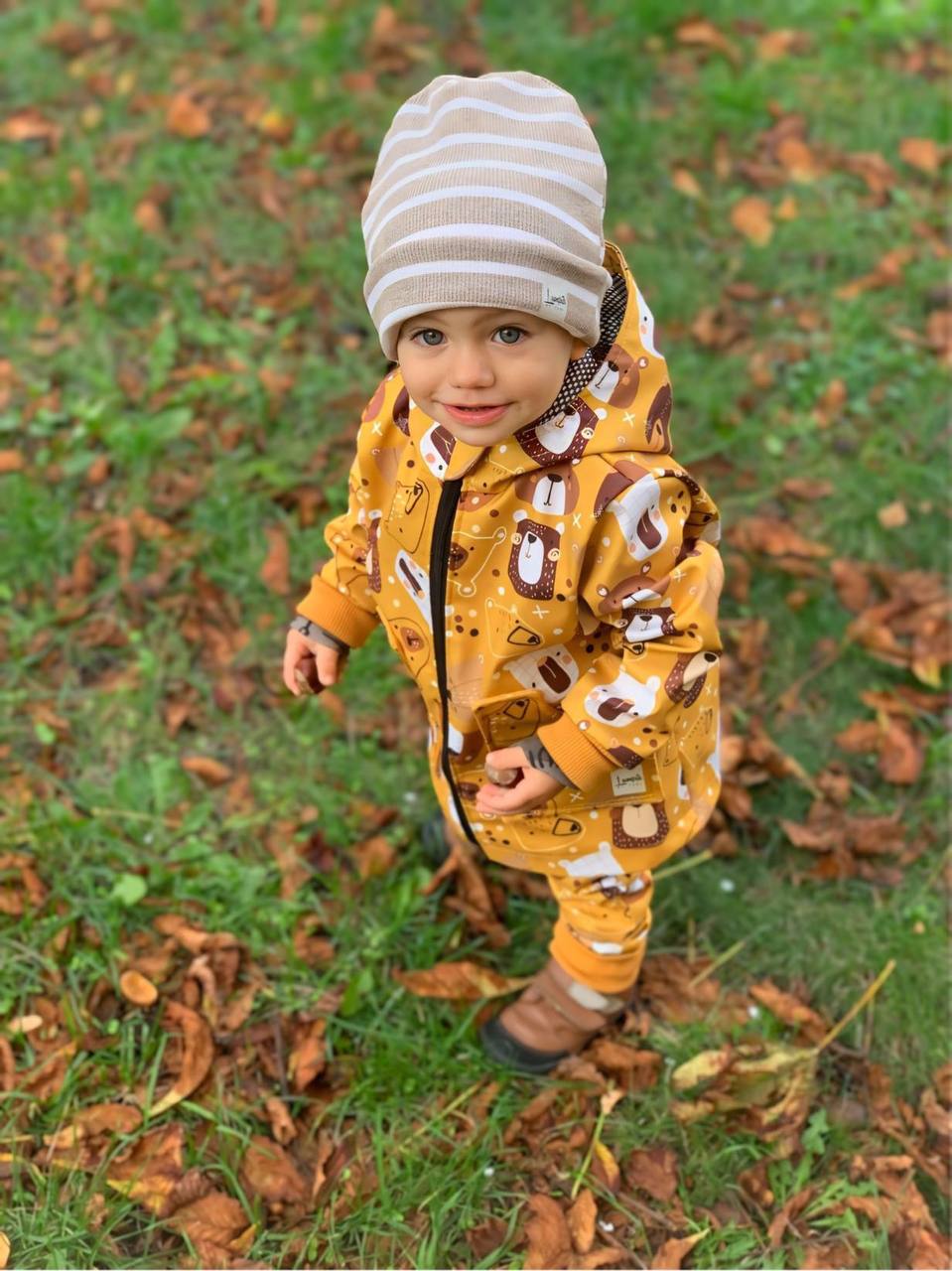 Sewing pattern &quot;Ami&quot; zip-up jumpsuit for children