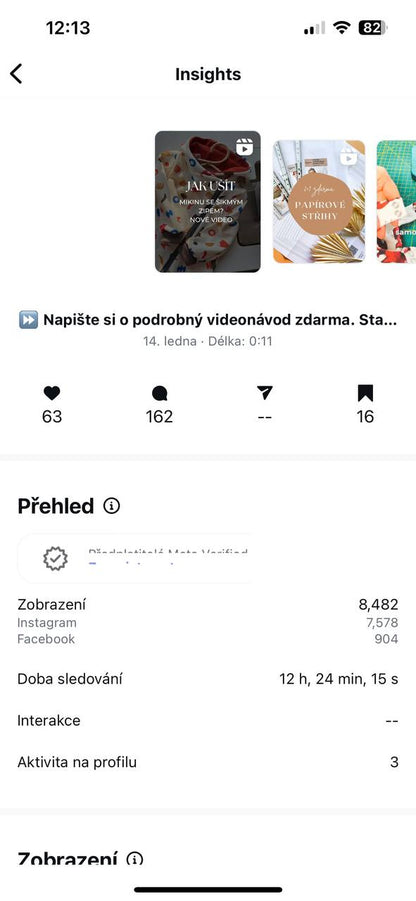 Online kurz &quot;Instagram s Grácií&quot; aneb jak prodávat na Instagramu